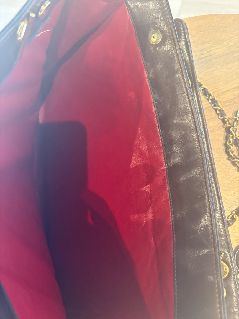 Brown Chanel Vintage Chanel Shoulder Bag