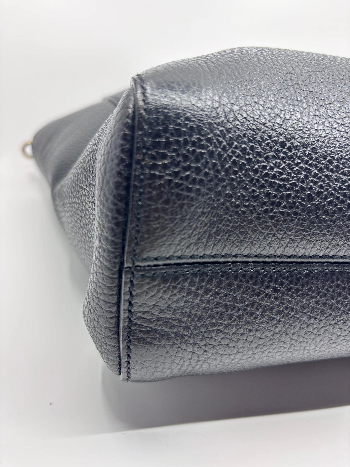 Navy  Gucci Swing Tote