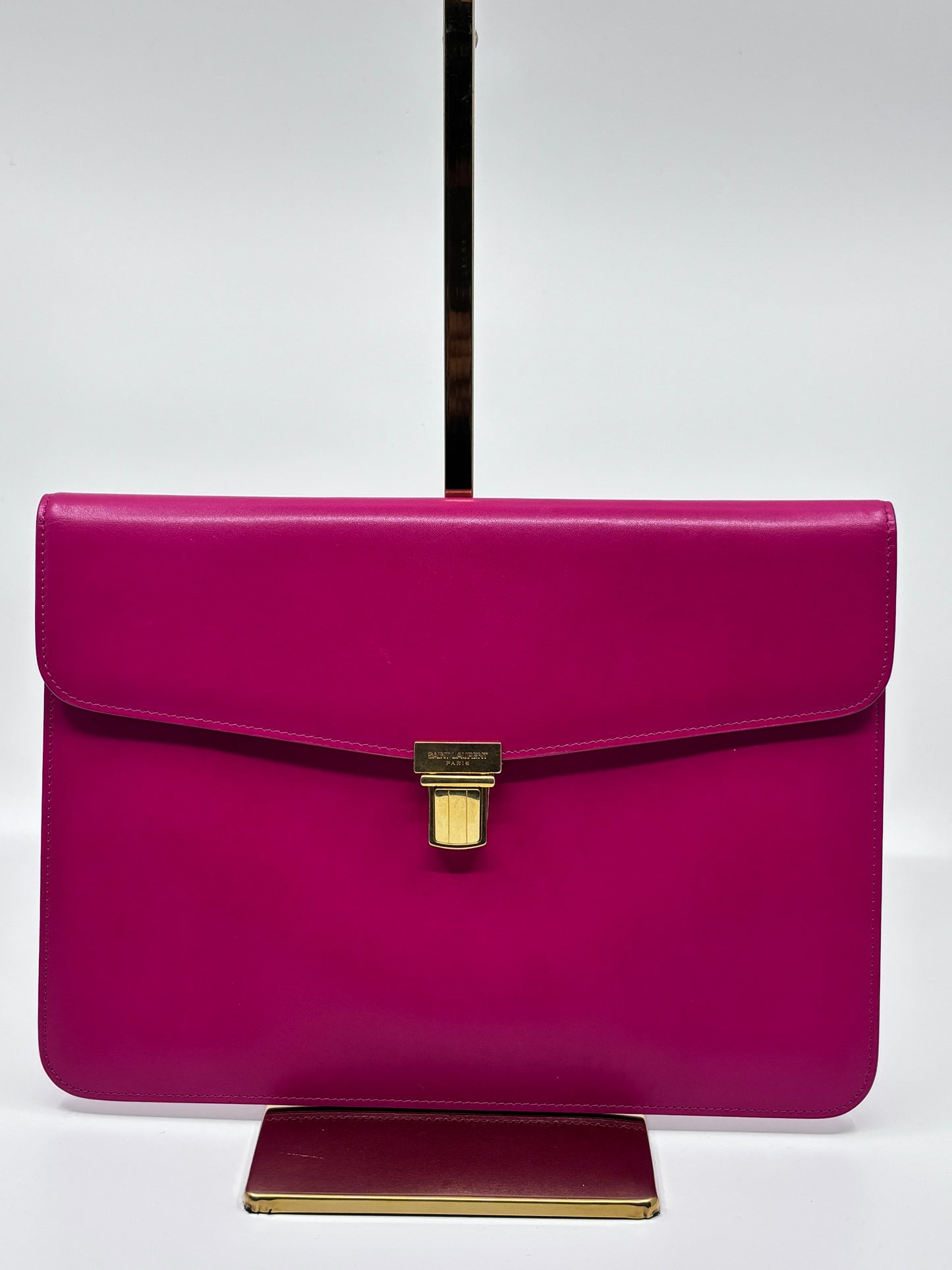 Pink Saint Laurent Clutch