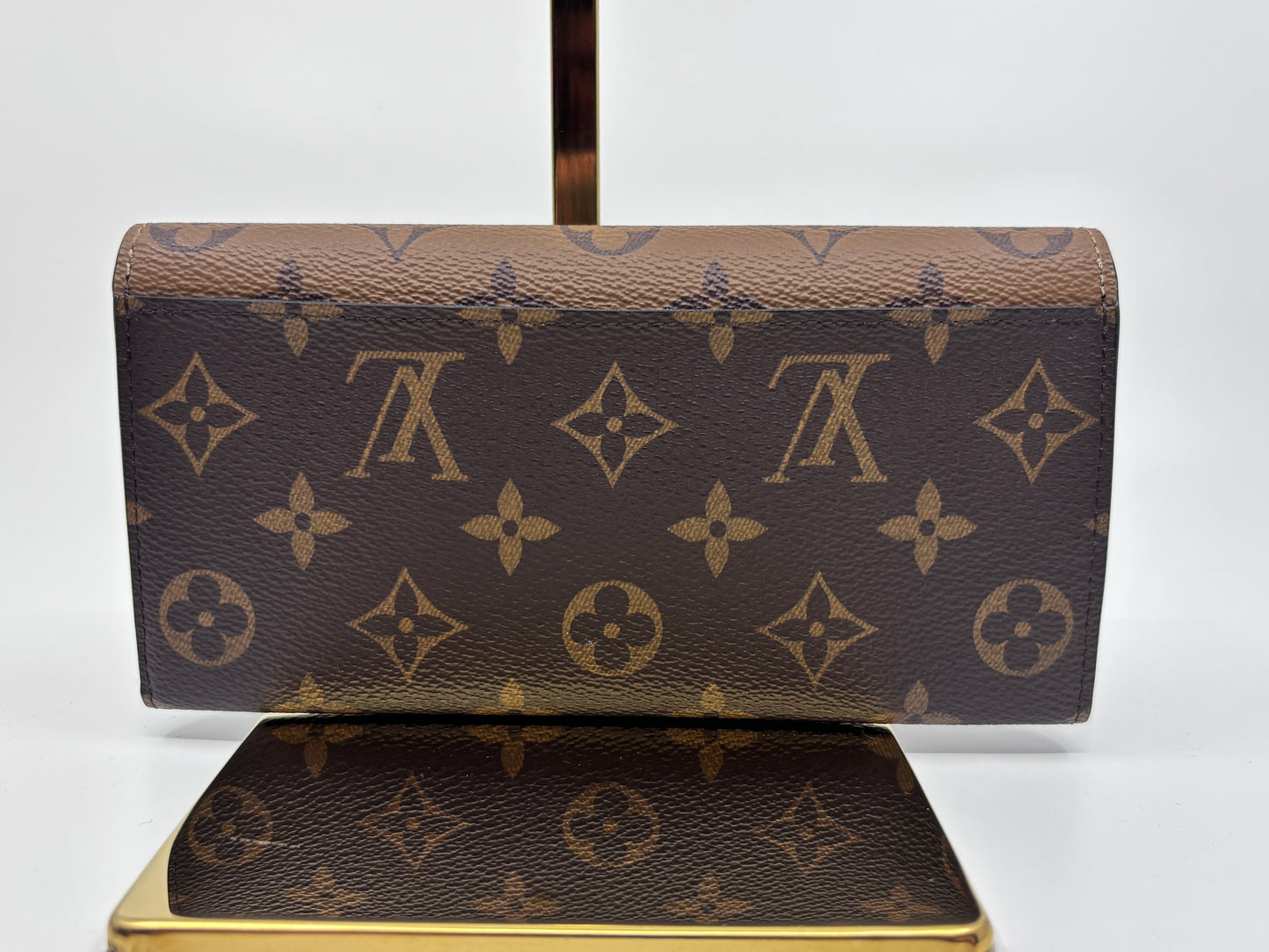 Louis Vuitton Monogram Reverse Monogram Emilie Wallet