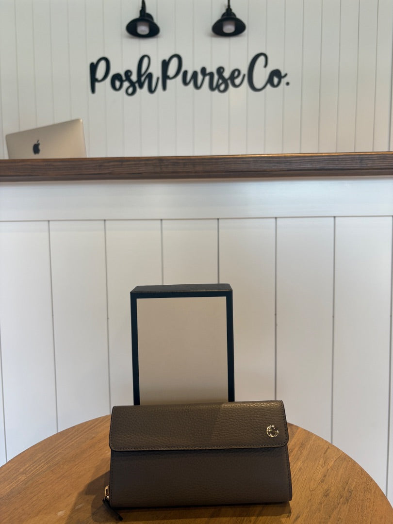 Grey Brand New in Box Gucci Wallet