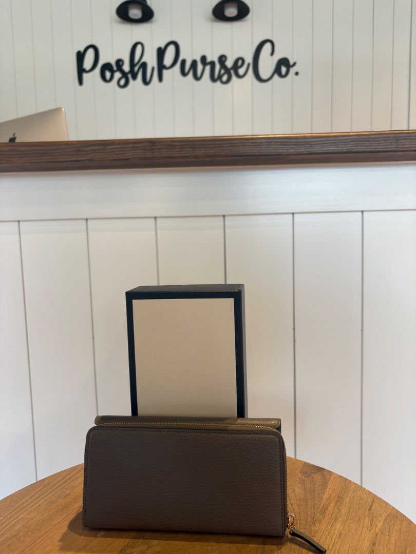 Grey Brand New in Box Gucci Wallet