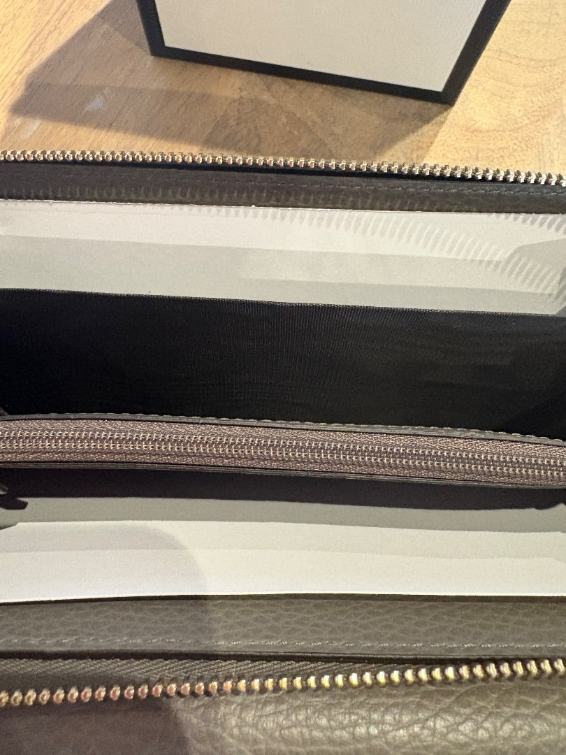 Grey Brand New in Box Gucci Wallet