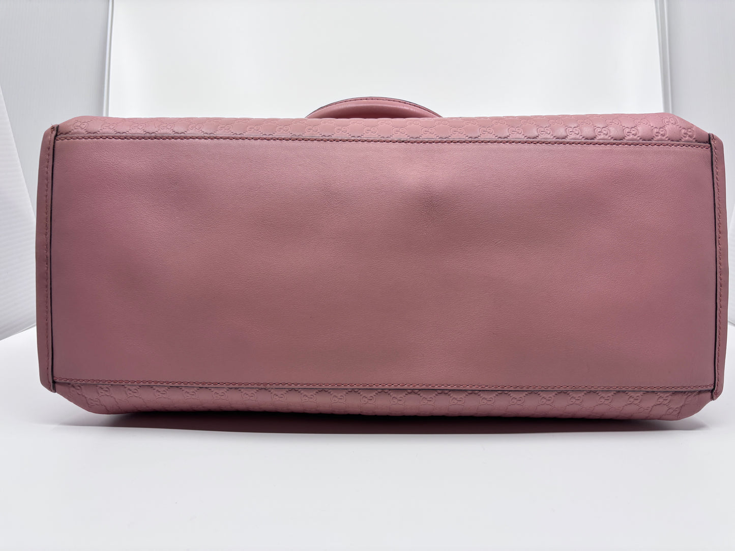 Pink Gucci Micro Guccissima Top Handle