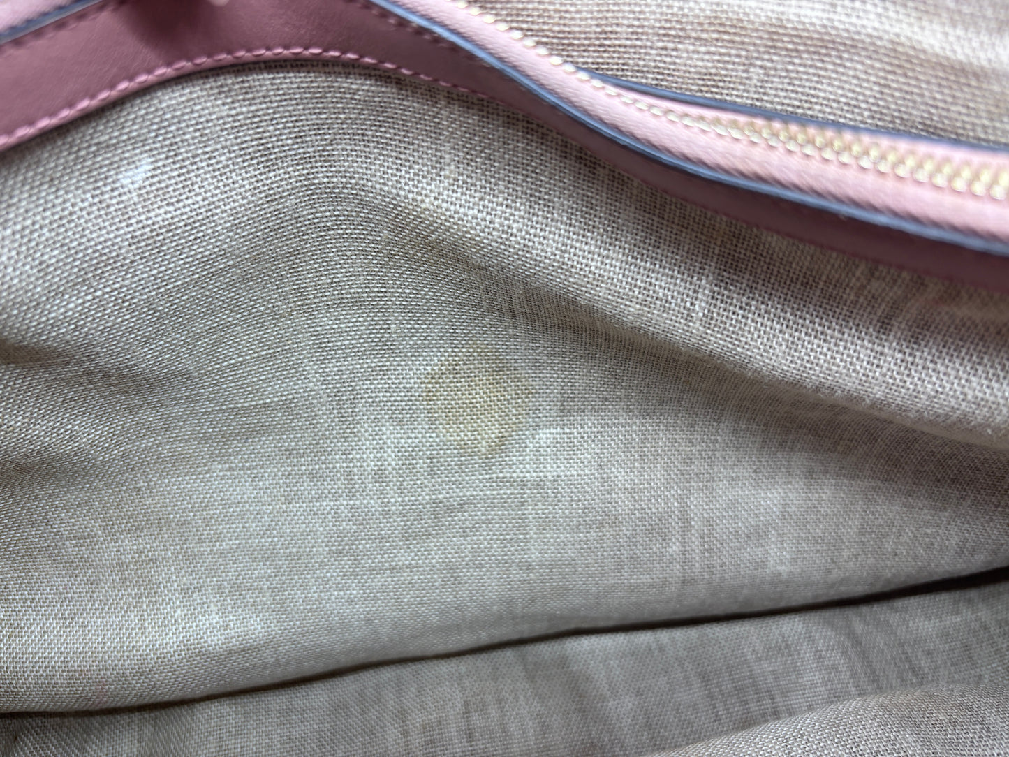 Pink Gucci Micro Guccissima Top Handle