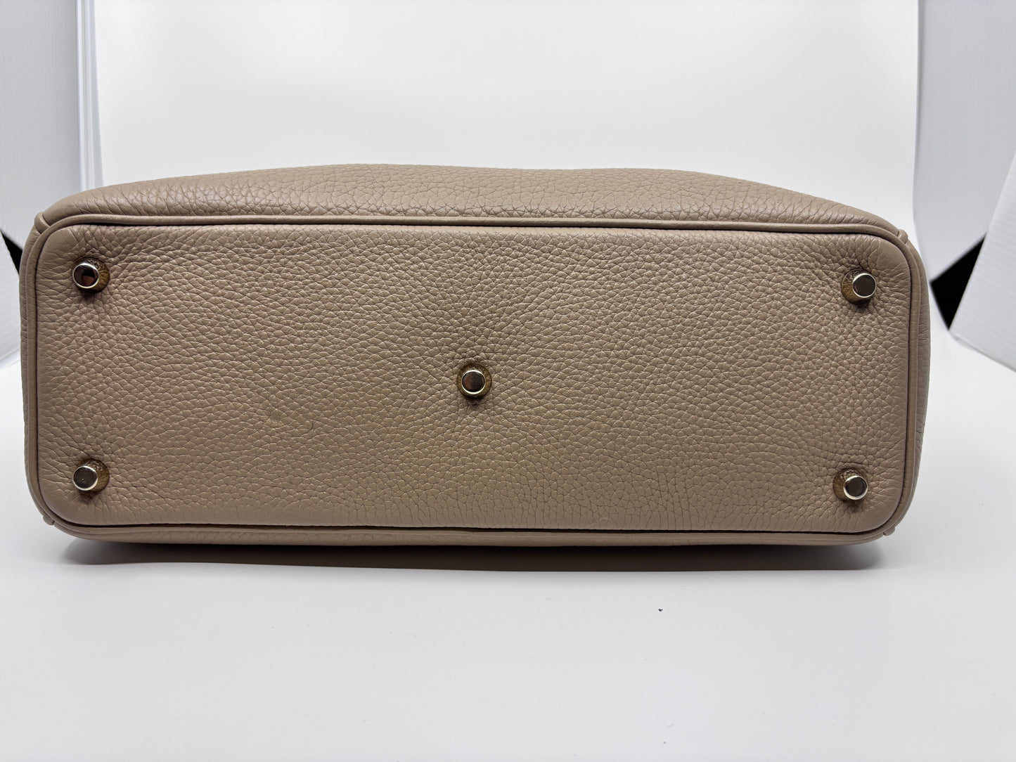 Tan Dior Diorissimo Leather Tote