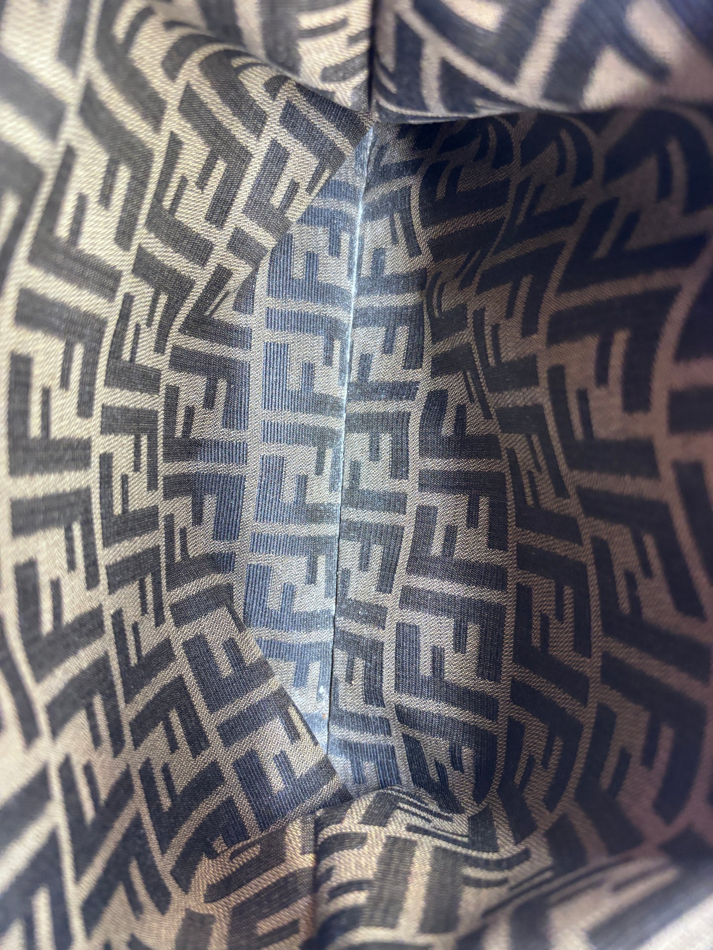 Brown Fendi Zucca Top Handle