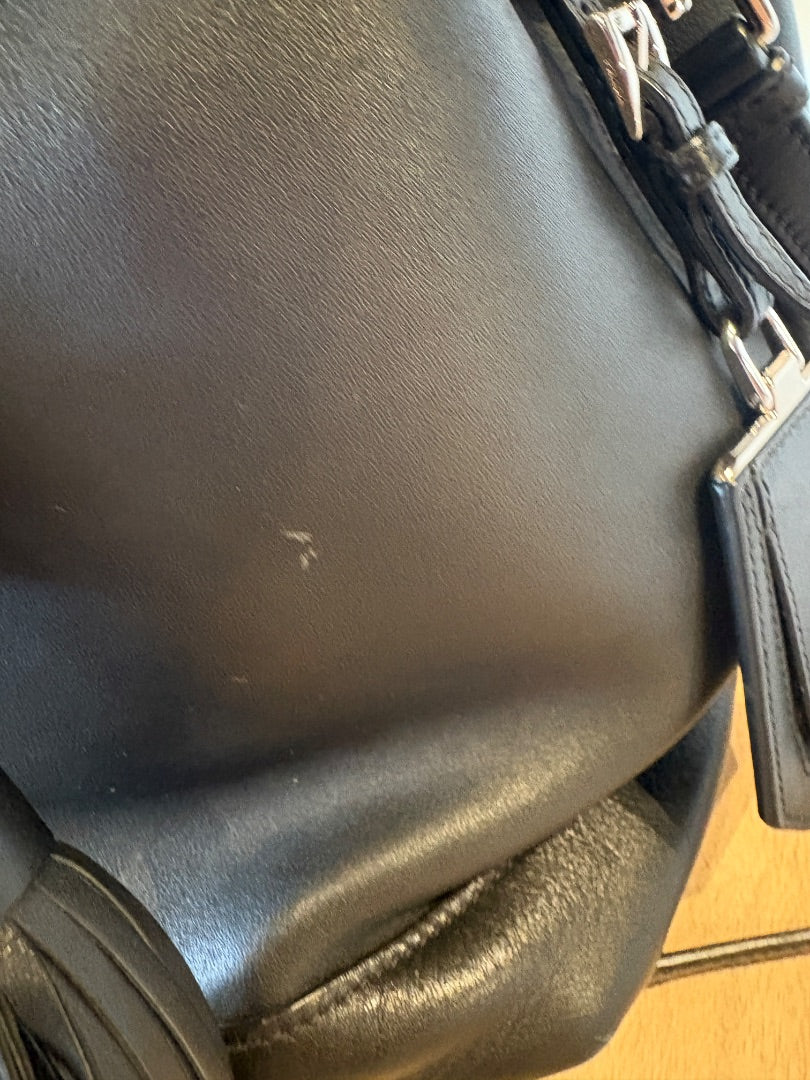 Prada Leather Bucket Bag