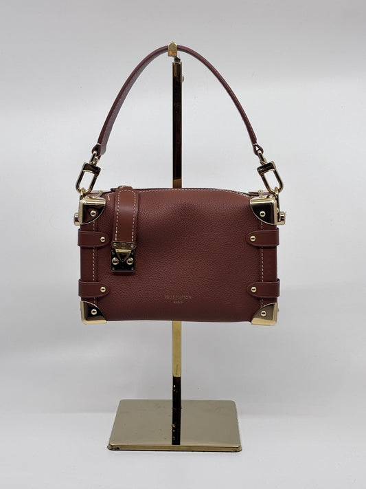 Tan Louis Vuitton BRAND NEW Side Trunk PM