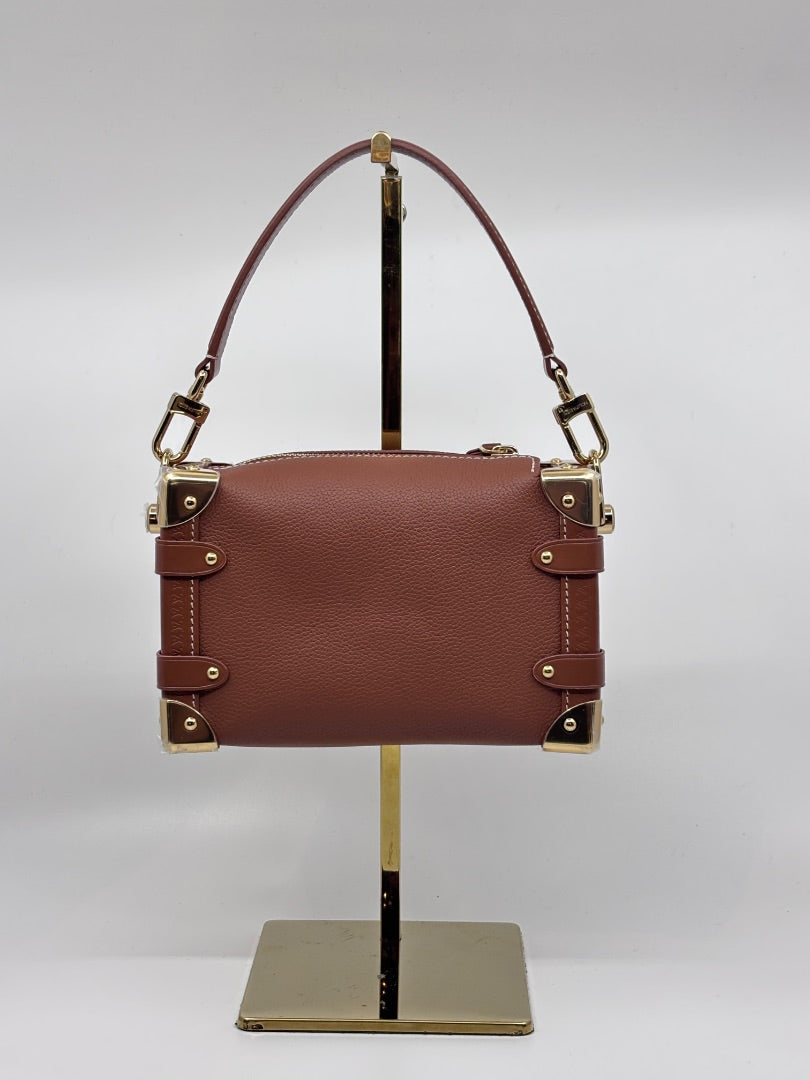 Tan Louis Vuitton BRAND NEW Side Trunk PM