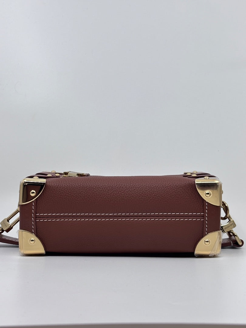 Tan Louis Vuitton BRAND NEW Side Trunk PM