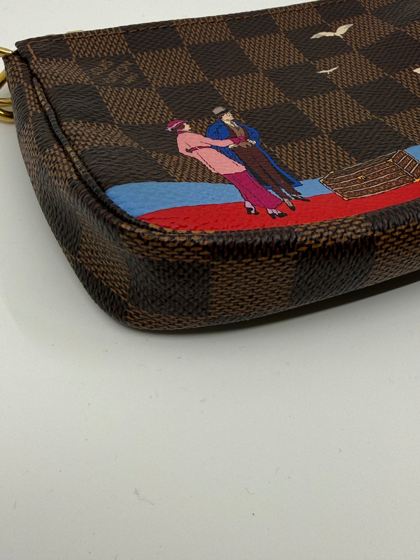 Ebene Louis Vuitton 2016 Christmas Chain Pochette