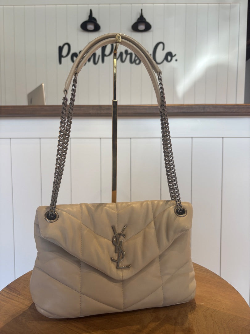 Stunning Saint Laurent Lou Lou  Puffer, Medium