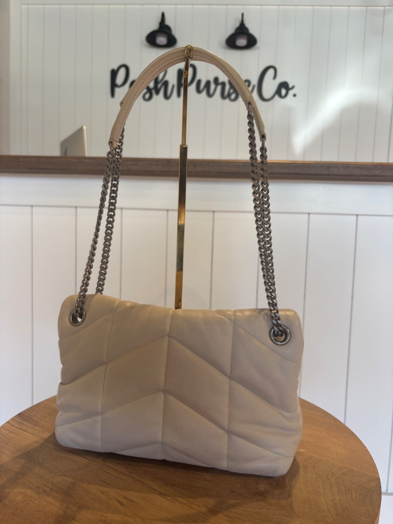 Stunning Saint Laurent Lou Lou  Puffer, Medium