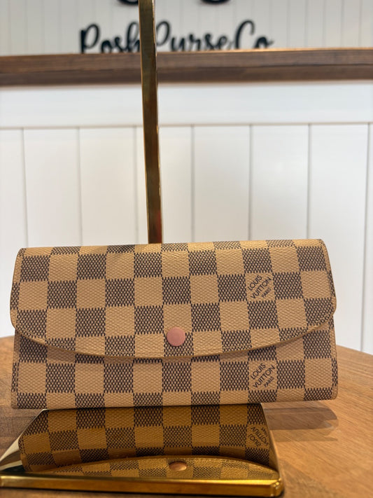 Azur Louis Vuitton Emilie Wallet