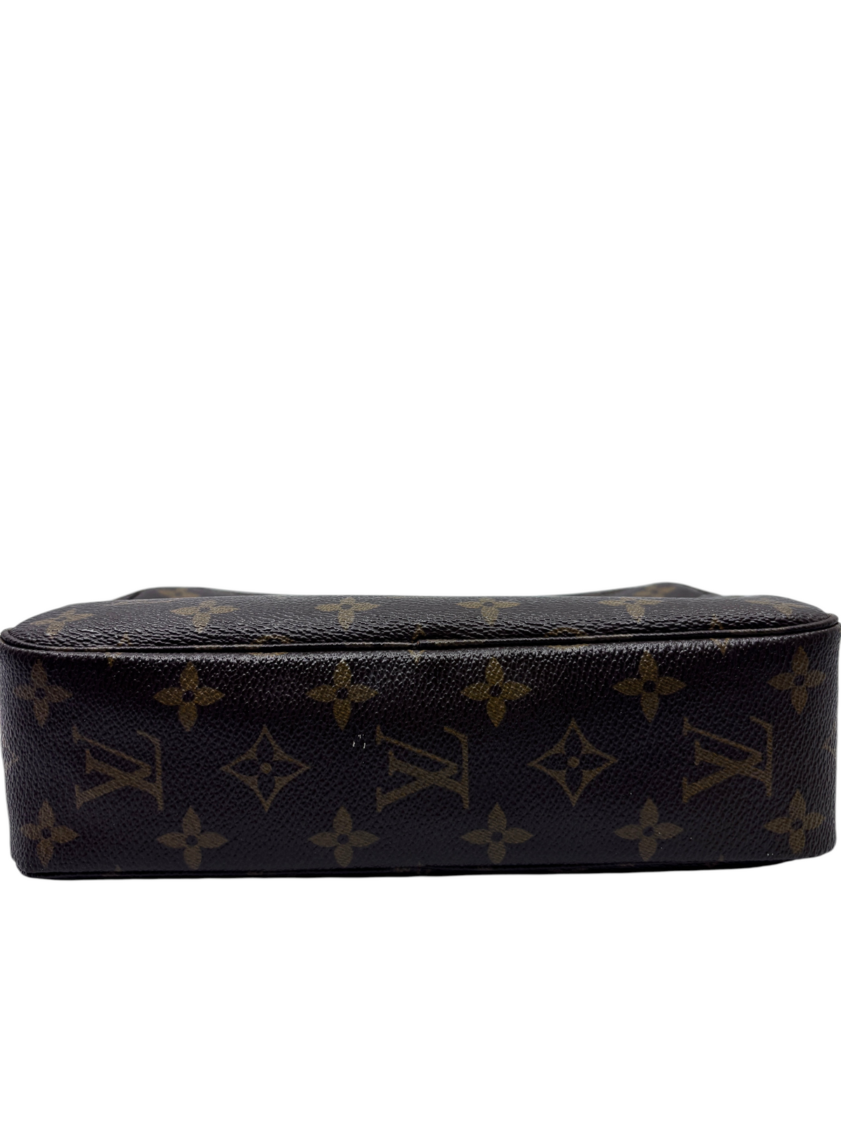 Posh Purse Co. preloved Louis Vuitton Trousse Toilette 23 in classic brown monogram coated canvas