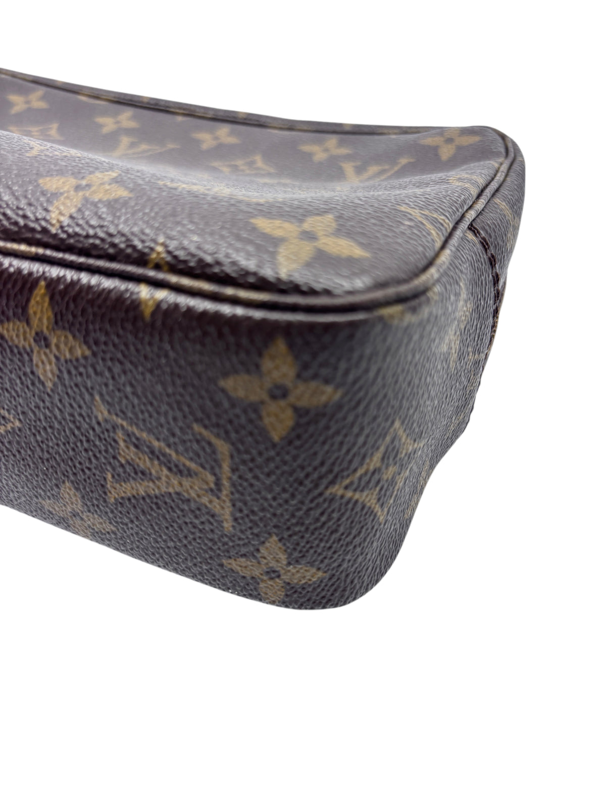 Posh Purse Co. preloved Louis Vuitton Trousse Toilette 23 in classic brown monogram coated canvas