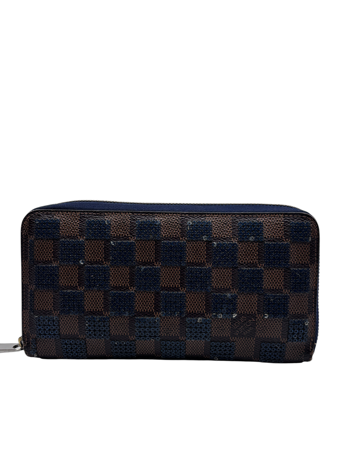 Louis Vuitton Ebene Paillettes Zippy Wallet