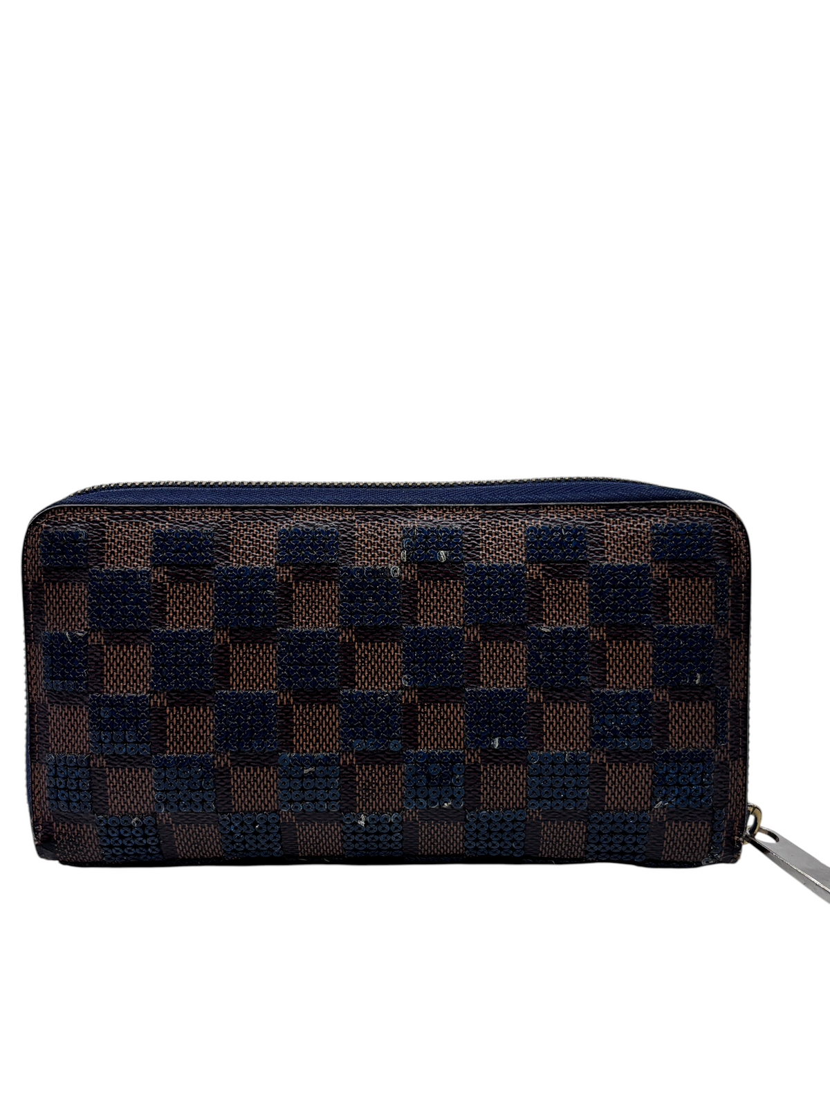 Louis Vuitton Ebene Paillettes Zippy Wallet