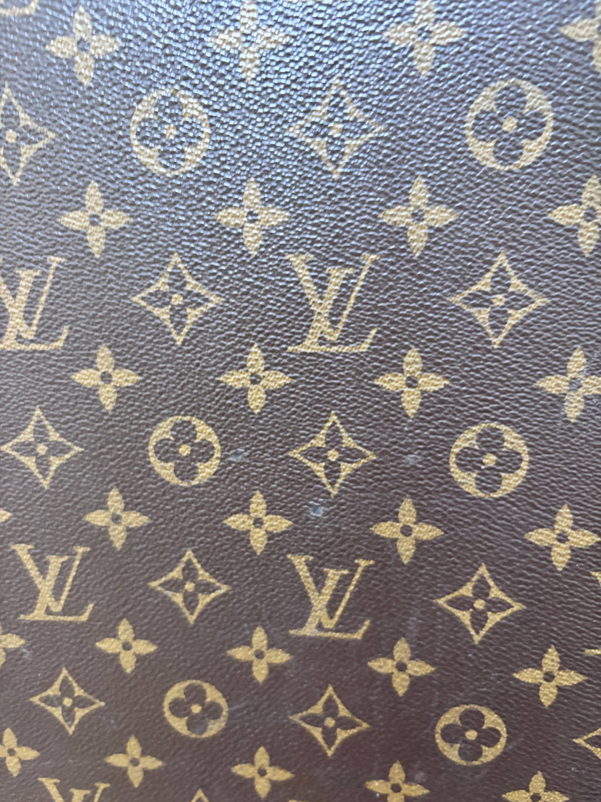 Posh Purse Co Louis Vuitton Horizon 55 suitcase featuring the iconic brown monogram coated canvas pattern.