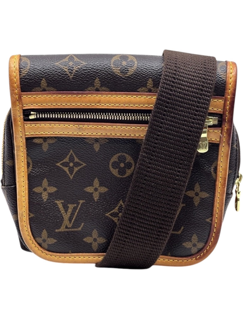 Posh Purse Co vintage Louis Vuitton Bosphore bum bag in iconic brown monogram coated canvas with vachetta leather trim