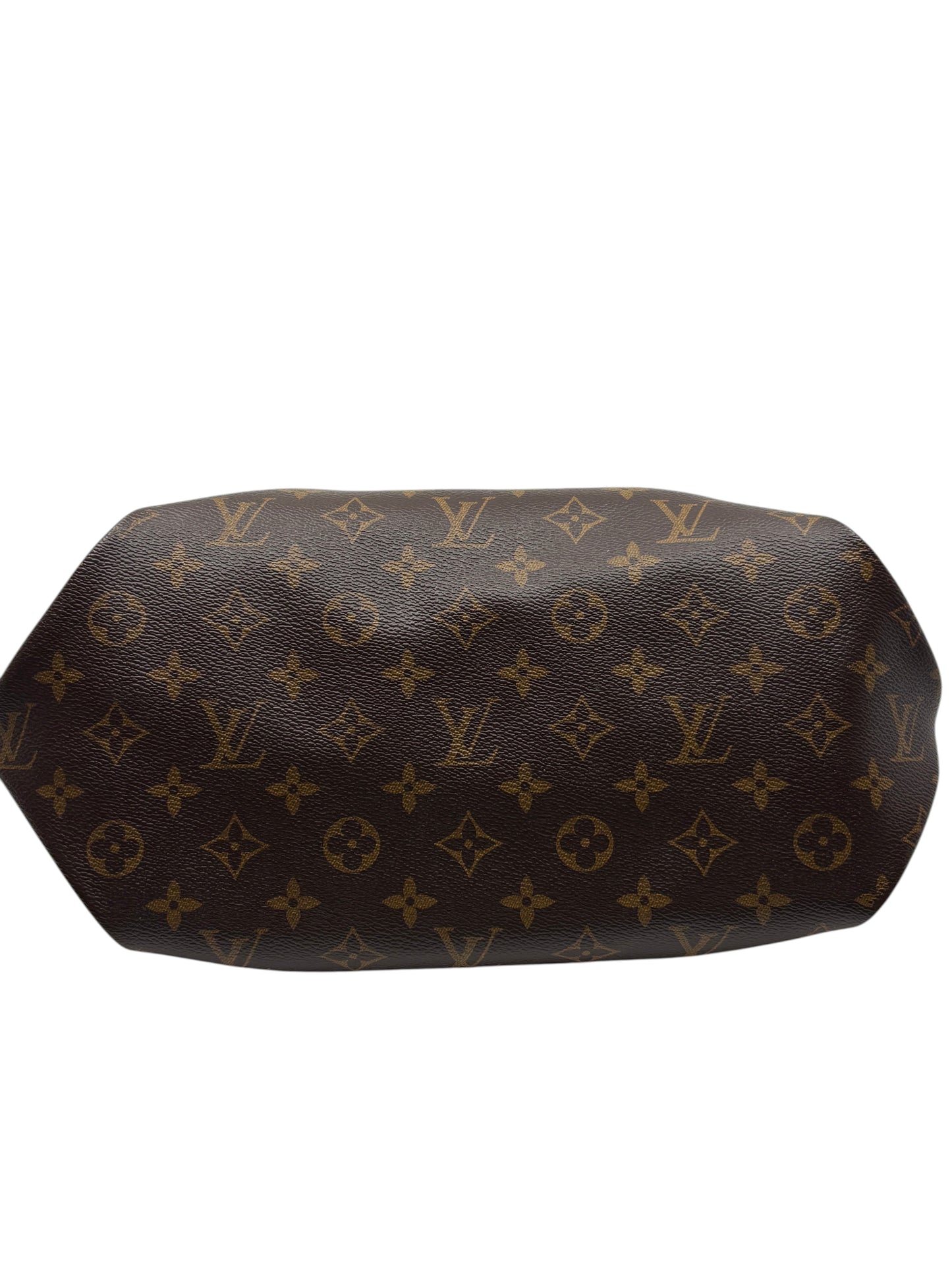 Posh Purse Co Louis Vuitton Flower Zipped Tote featuring iconic brown monogram canvas in a structured silhouette