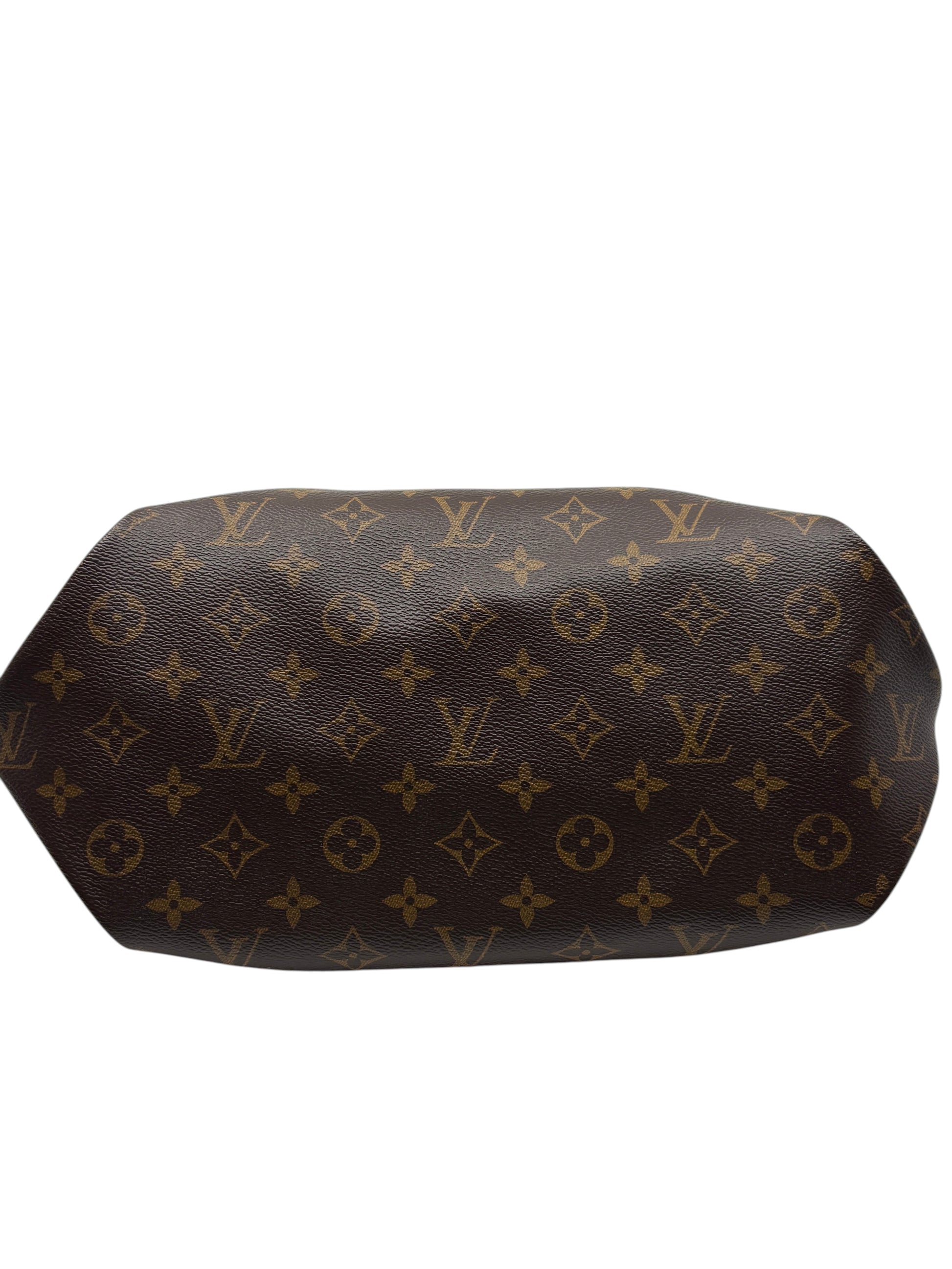 Posh Purse Co Louis Vuitton Flower Zipped Tote featuring iconic brown monogram canvas in a structured silhouette
