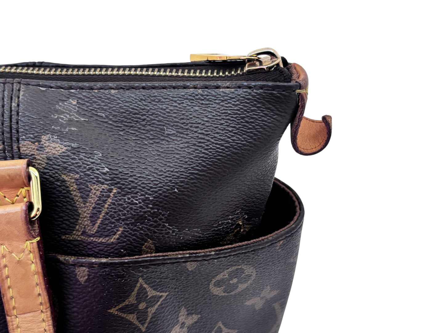 Posh Purse Co preowned Louis Vuitton Totally PM tote bag featuring brown Monogram canvas and gold-tone hardware.