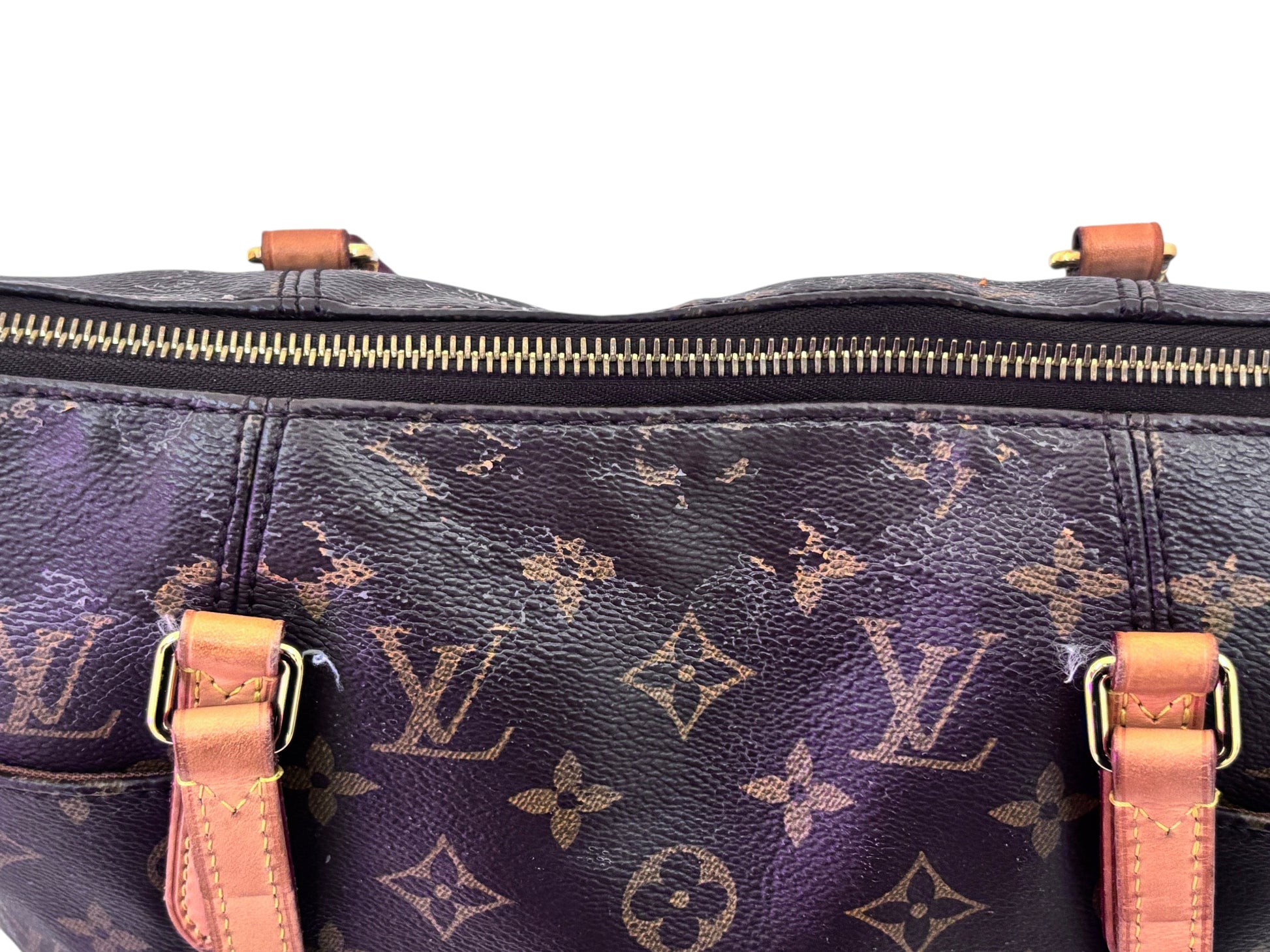 Posh Purse Co Louis Vuitton Totally PM monogram canvas tote bag with vachetta leather trim and gold-tone hardware