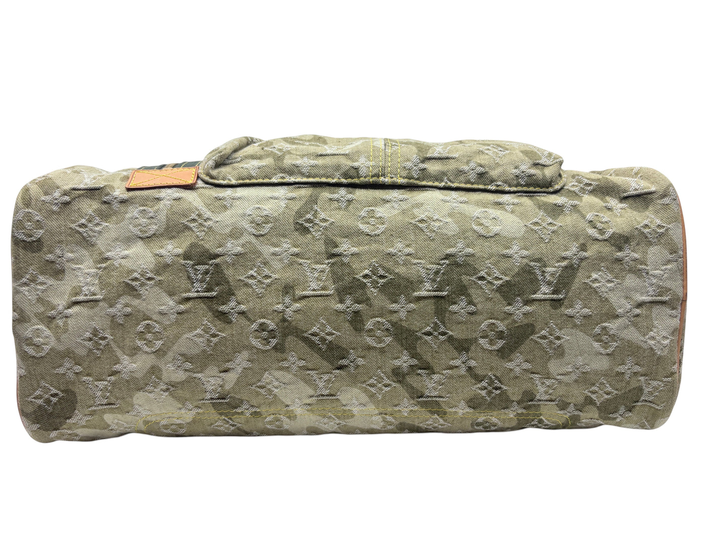 Posh Purse Co Louis Vuitton x Takashi Murakami Monogramouflage Lys bag featuring green camouflage monogram canvas
