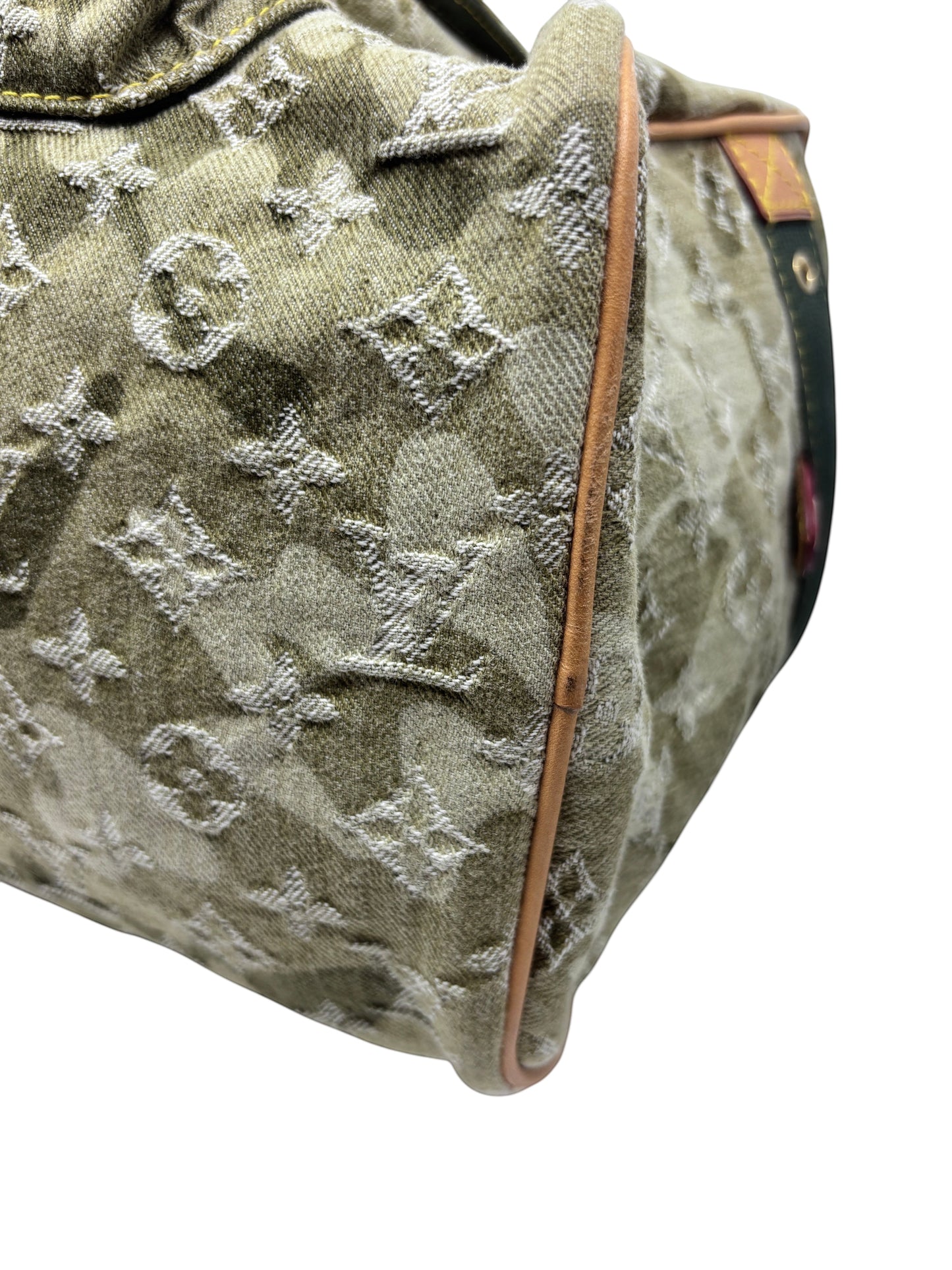 Posh Purse Co Louis Vuitton x Takashi Murakami Monogramouflage Lys bag featuring green camouflage monogram canvas